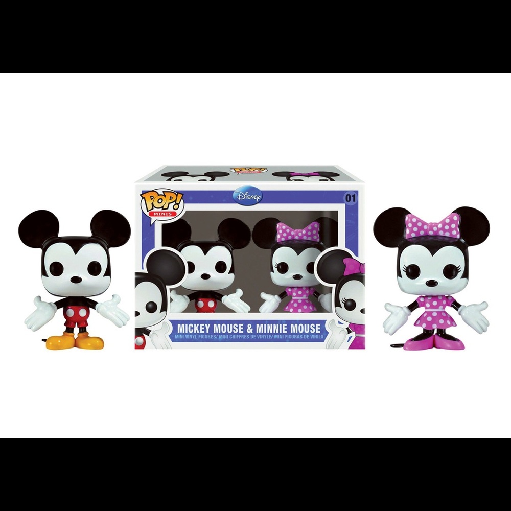 Funko Pop! Minis - Mickey Mouse & Minnie Mouse